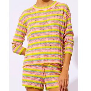 SOLID & STRIPED striped max multicolor sweater